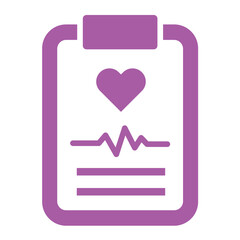 Health Check Vector Icon Design Illustration