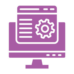 Landing page Vector Icon Design Illustration