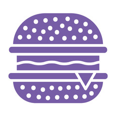 Burger Vector Icon Design Illustration
