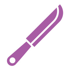 Knife Vector Icon Design Illustration
