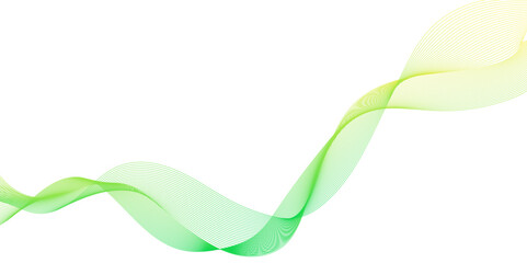 Abstract green line background design, Stylized line art background. Vector illustration, abstract wave element for design green and white line. Professional business presentation background.