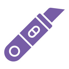 Cutter Vector Icon Design Illustration