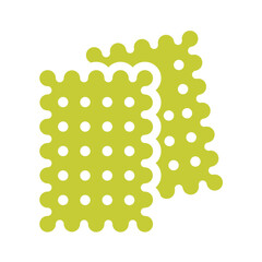 Biscuit Vector Icon Design Illustration