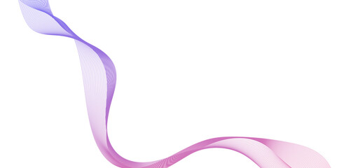 abstract colorful smoke wave line white background, abstract pink and blue waves Isolated on transparent background, soft wisps of Smoke in dreamy pink and lavender gradients.