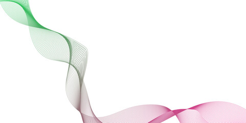 Luxury abstract geometric background design with white line pattern, Curved smooth geometric wave, Abstract modern wavy stripes geometric background on a white paper, modern dynamic curved wave line.