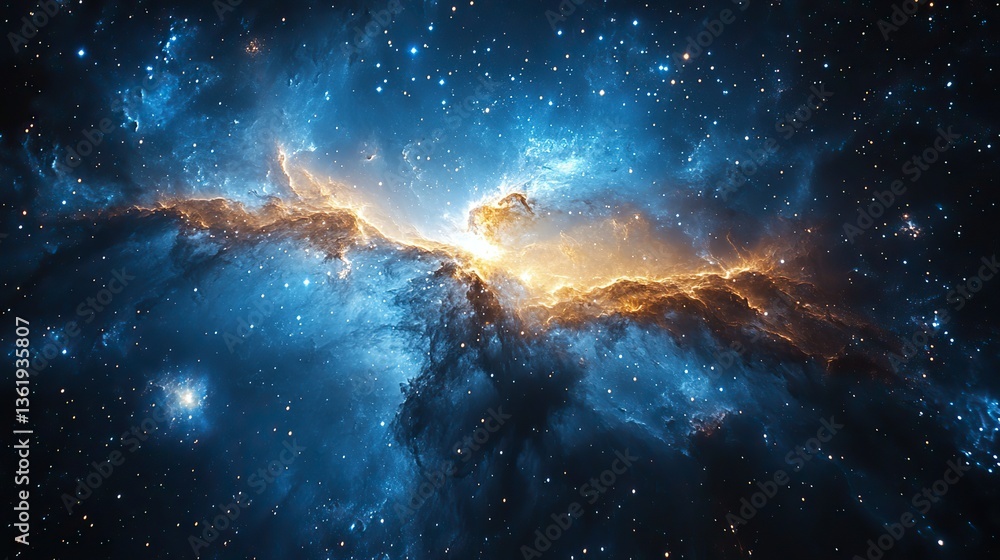 Canvas Prints deep space background