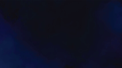 Dark Blue Smoky Background with Atmospheric Fog