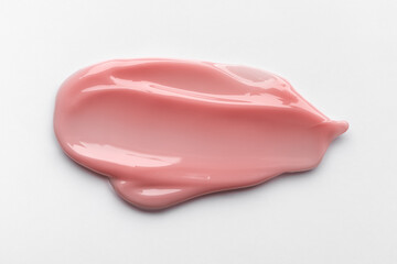 Glossy Pink Nail Art Gel Texture