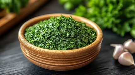dried parsley dried form of the parsley plant it is used in salads soups,dishes