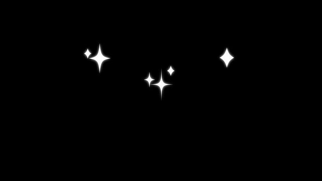Magical Star Flare Sparkling Animation for Holiday Events