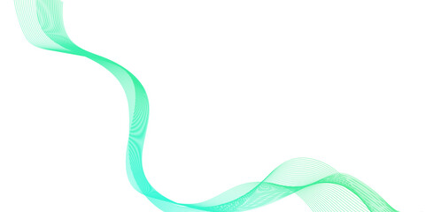 abstract multicolor gradient wave lines vector background, Abstract background with green wavy lines, flowing lines with gradient texture, the green lines are very thin.
