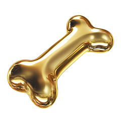 Golden Dog Bone: A Gleaming Symbol of Canine Joy