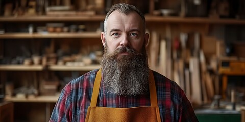 Craftsman in Workshop.