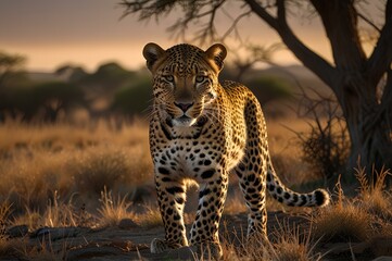 Majestic Leopard in the Wild