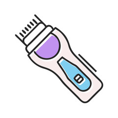 Obraz premium Electric hair clipper with precision blades for grooming