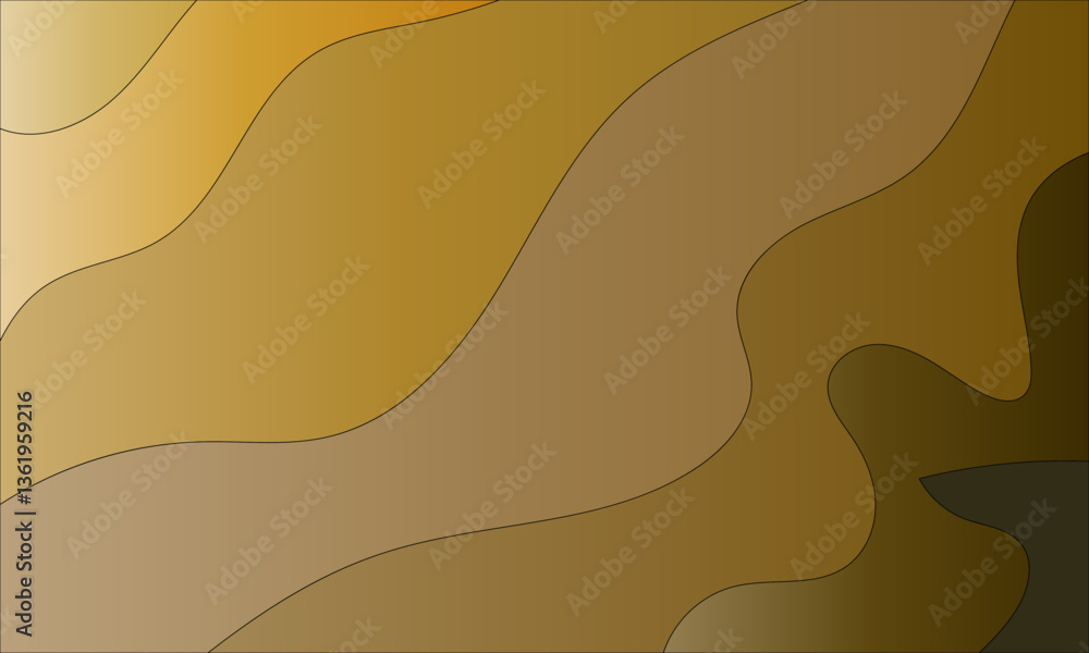 Fototapete yellow red brown abstract gradient background laid out on vertical color lines