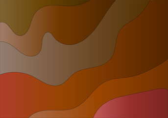 Yellow red brown abstract gradient background laid out on vertical color lines