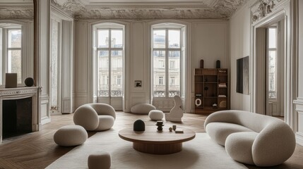 Elegant Parisian Apartment Interior Design