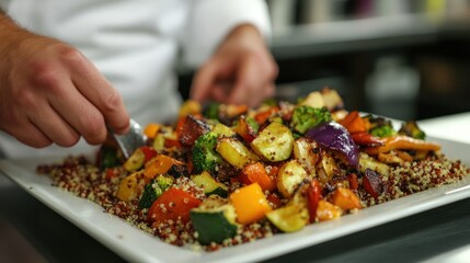 Roasted Vegetable Quinoa Dish: A Culinary Masterpiece