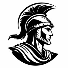 vector image of a knight