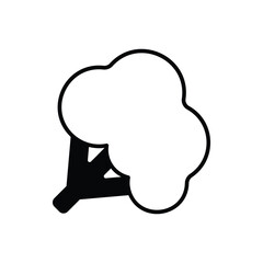 Broccoli Vector icon