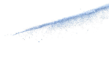 Obraz premium Falling snow on a black background
