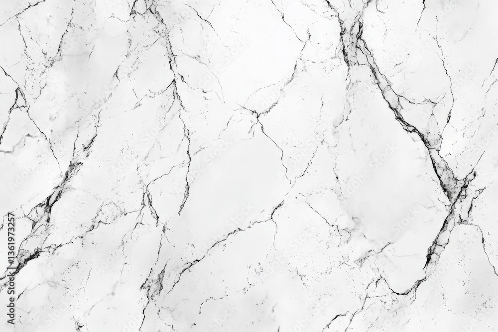 Poster elegant white marble texture with subtle gray veining suitable for various design applications