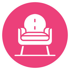 Armchair Vector Icon