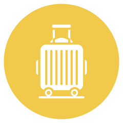 Luggage Storage Vector Icon