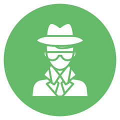 Undercover Agent Vector Icon