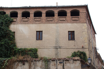 old hall in segovia in spain 