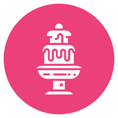 Chocolate Fountain Vector Icon