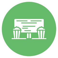 Cinema Marquee Vector Icon