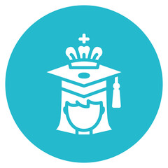 Graduation Gown Vector Icon