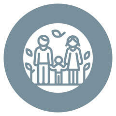 Family Fun Vector Icon