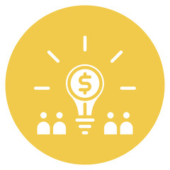 Crowdfunding Campaign Vector Icon