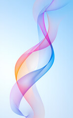 Fototapeta premium Abstract Colorful Flowing Lines Design