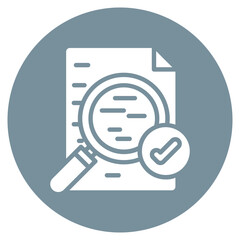External Audit Vector Icon