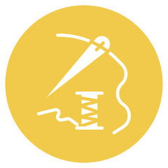 Seam Allowance Vector Icon