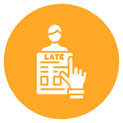 Late Check Out Vector Icon