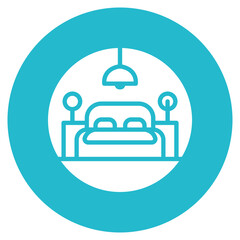 Room Reservation Vector Icon