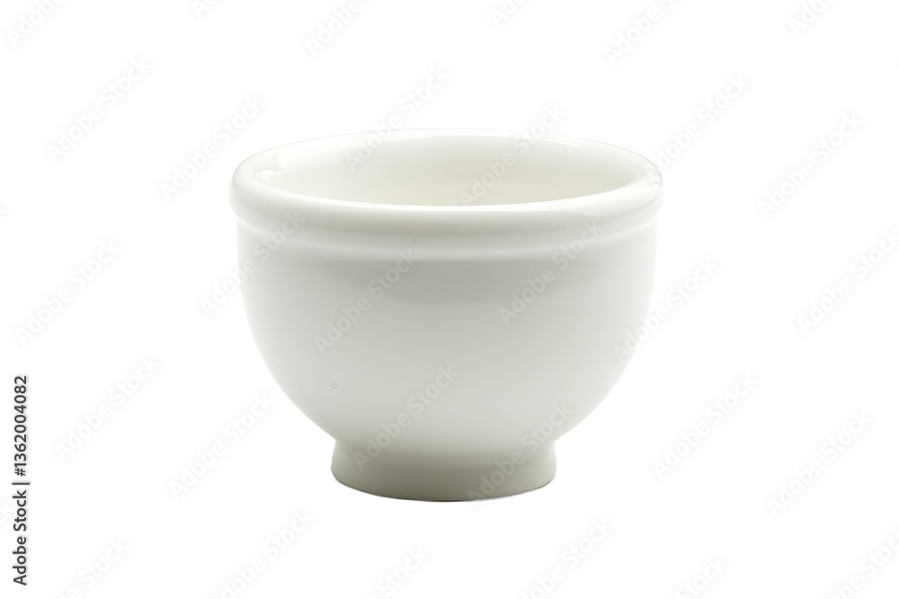 Poster a simple white ceramic cup sitting centered on a gray background with soft lighting and no shadows v