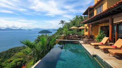 Luxury Villa with Infinity Pool and Breathtaking Ocean View