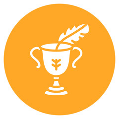 Literary Award Vector Icon