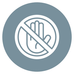 Entry Denied Vector Icon