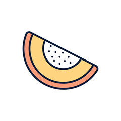 Melon Vector icon