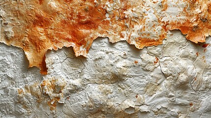 Naklejka premium Close-up view of an animal skin in a preparation workshop for tanning. HD 8K wallpaper Photographic Image