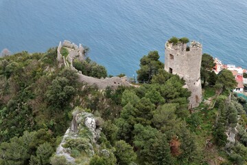 Pontone - Torre dello Ziro dal belvedere di Monte Aureo