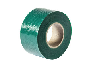 Isolated Green Duct Tape