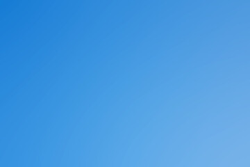 A clear blue sky with absolutely no clouds visible in it